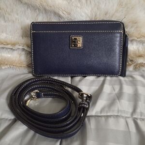 Dooney & Bourke saffiano Leather Crossbody/Wristlet/Belt Bag